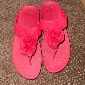 Fitflop Florrie  Toe-post Classic Red-New
